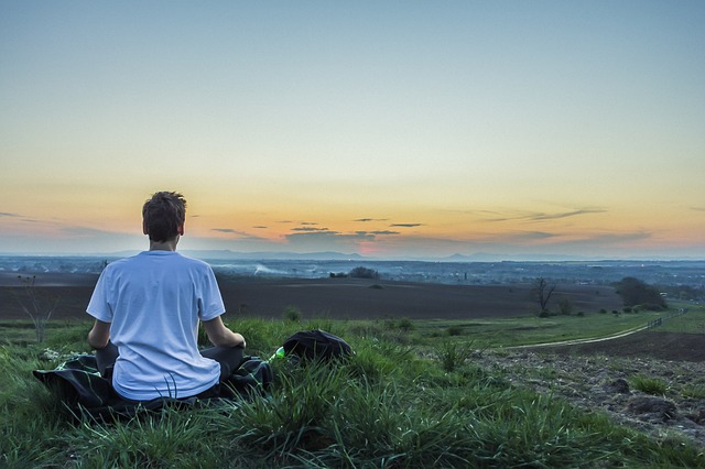 Sukhasana for a day at home